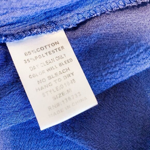 🍋 Kori • Blue Swing Dress w/Embroidered Detail - Picture 8 of 11